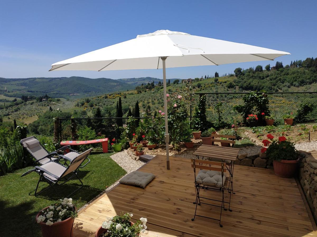 B&B Panoramic Греве-ин-Кьянти Экстерьер фото